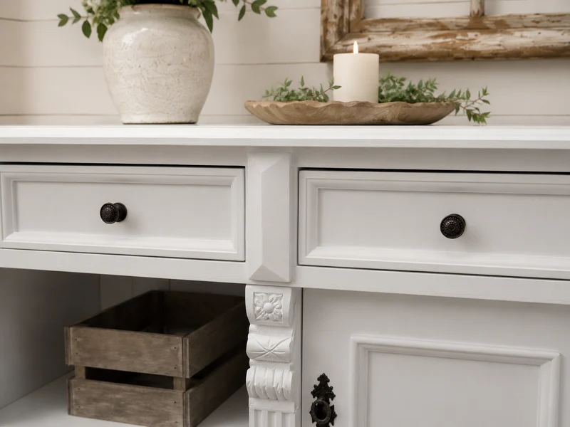 "Manrésa" großes Sideboard, Kommode im Landhausstil 125 cm