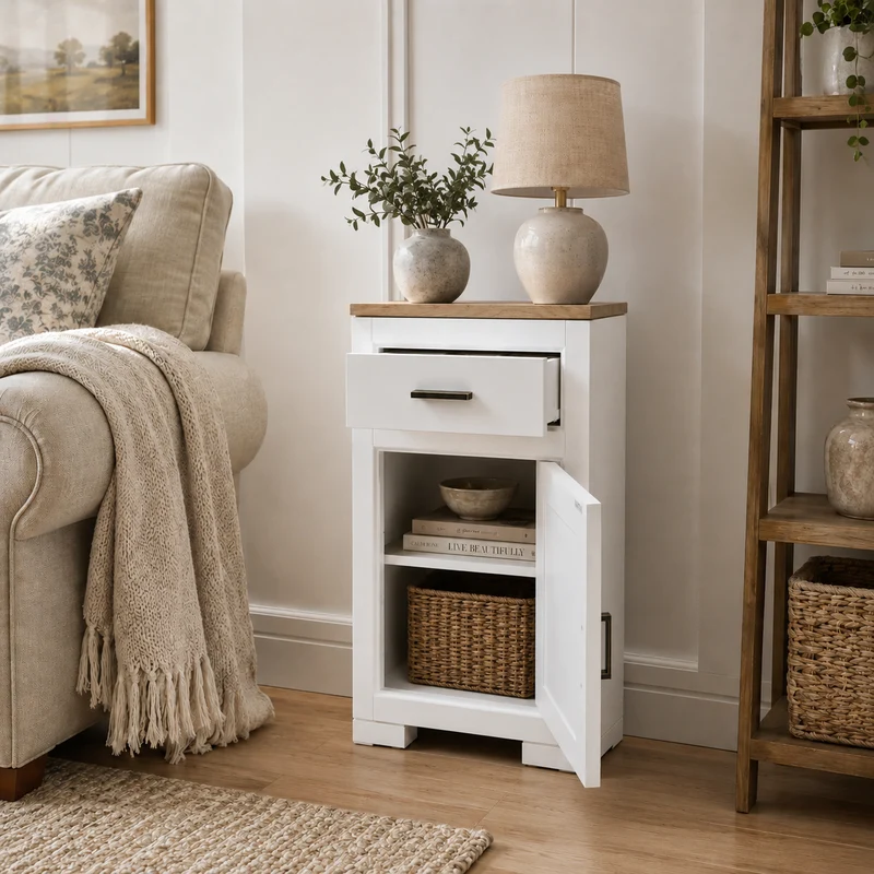 "Corda" - Kleine Kommode moderner Landhausstil | PURE-Serie von L&L