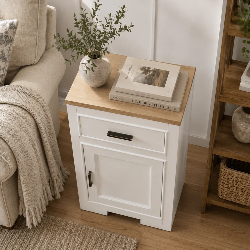 "Corda" - Kleine Kommode moderner Landhausstil | PURE-Serie von L&L