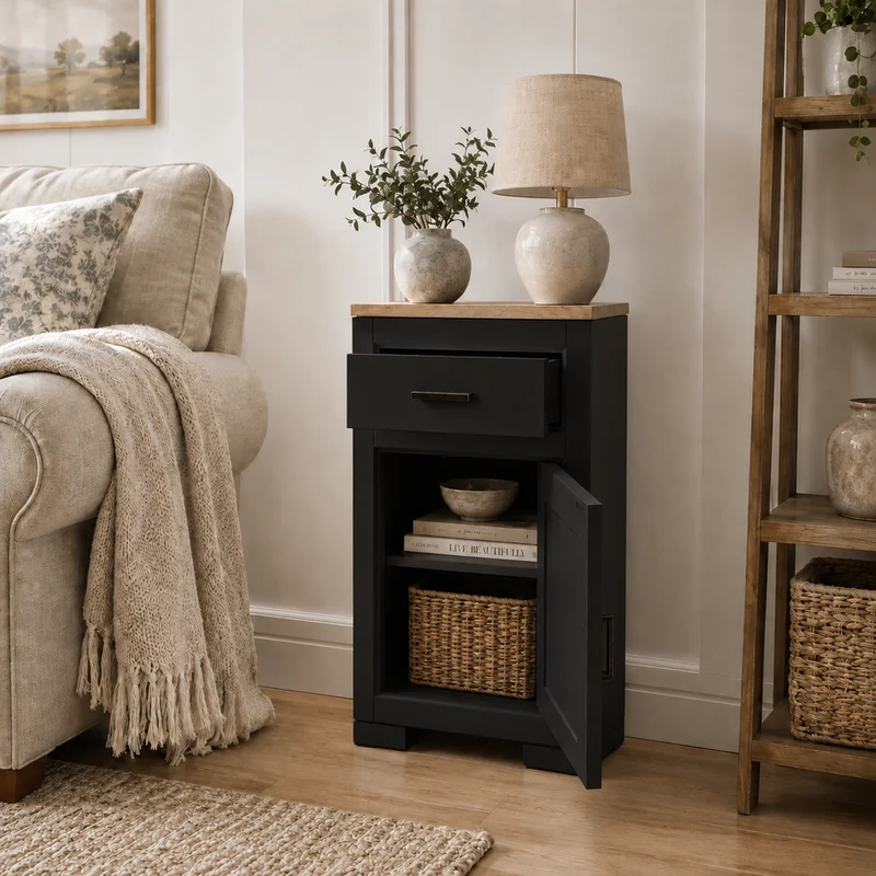 "Corda" - Kleine Kommode moderner Landhausstil | PURE-Serie von L&L