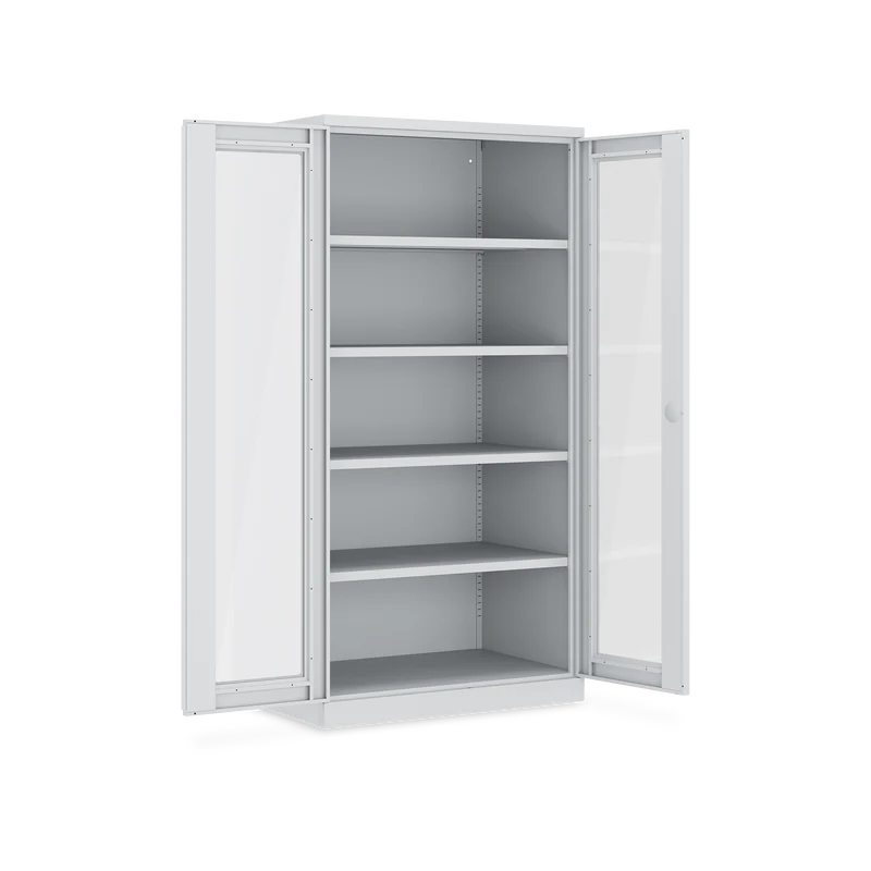 Schwerlastschrank (150 kg) mit Sichtfenster (1000 x 665 x 1945 mm)