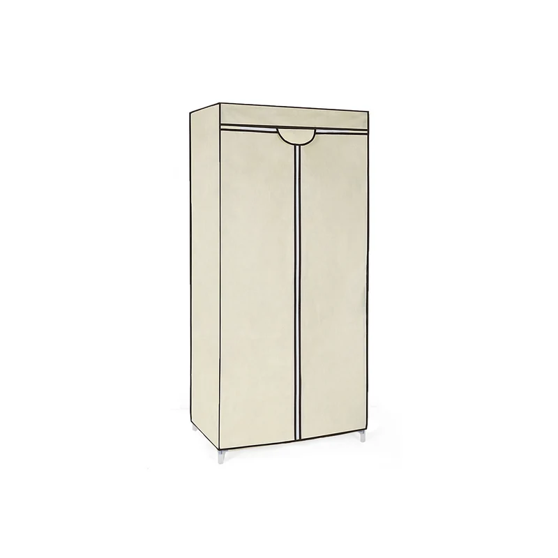 Stoffschrank mit Kleiderstange