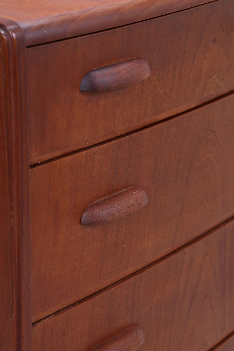 Vintage Teak Kommode | Tallboy | Mid Century | 6 Schubladen