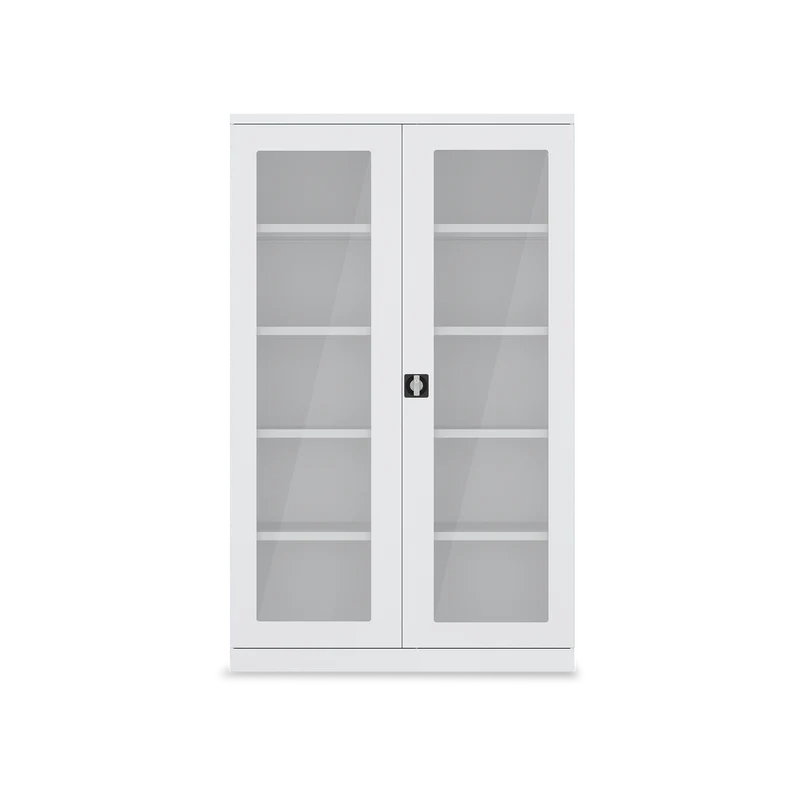 Schwerlastschrank (150 kg) mit Sichtfenster (1200 x 500 x 1945 mm)