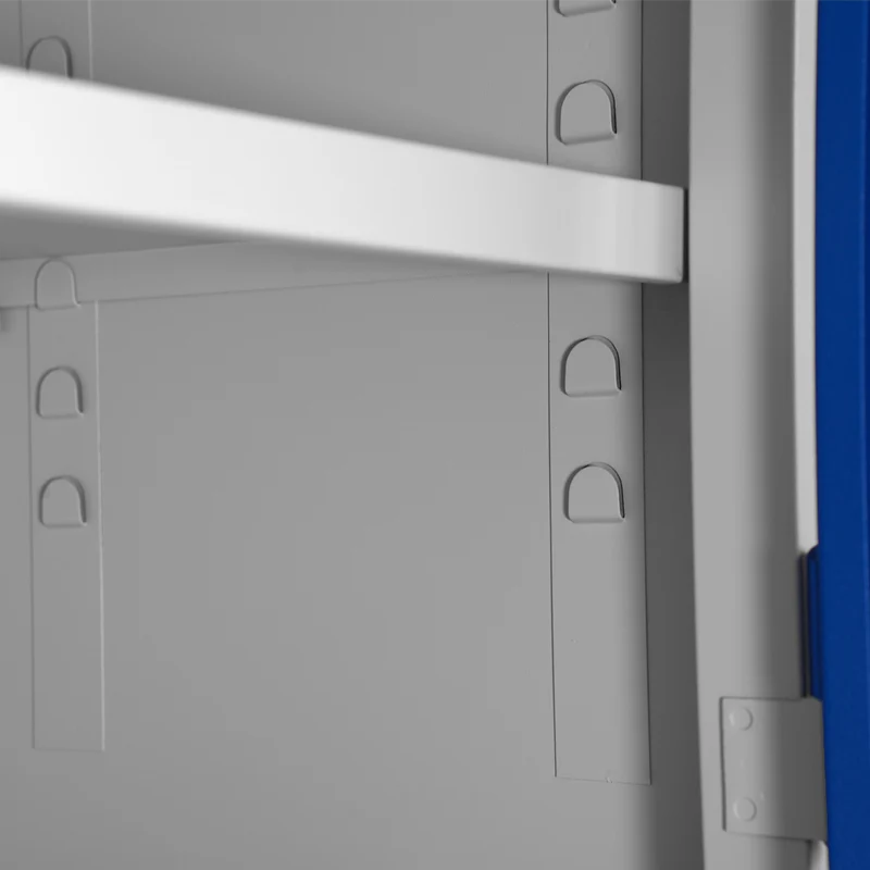 Werkstatt-Hängeschrank (350 mm) mit 1 Fachboden – Lichtgrau