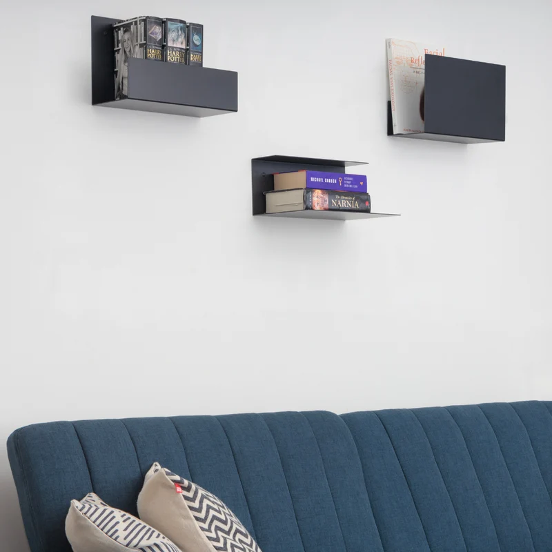 FALUN - set of three designer hanging shelves