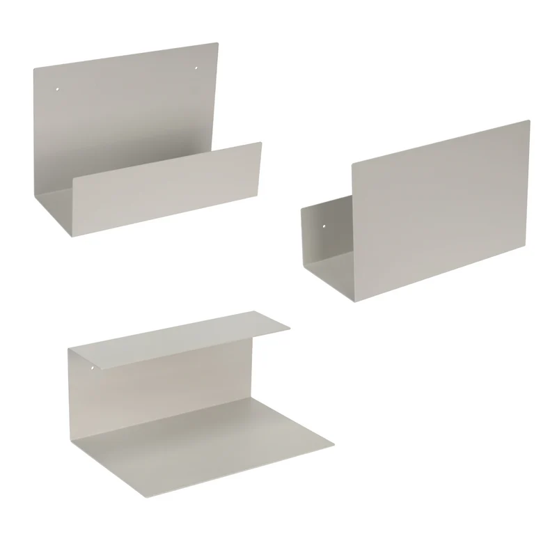 FALUN - set of three designer hanging shelves