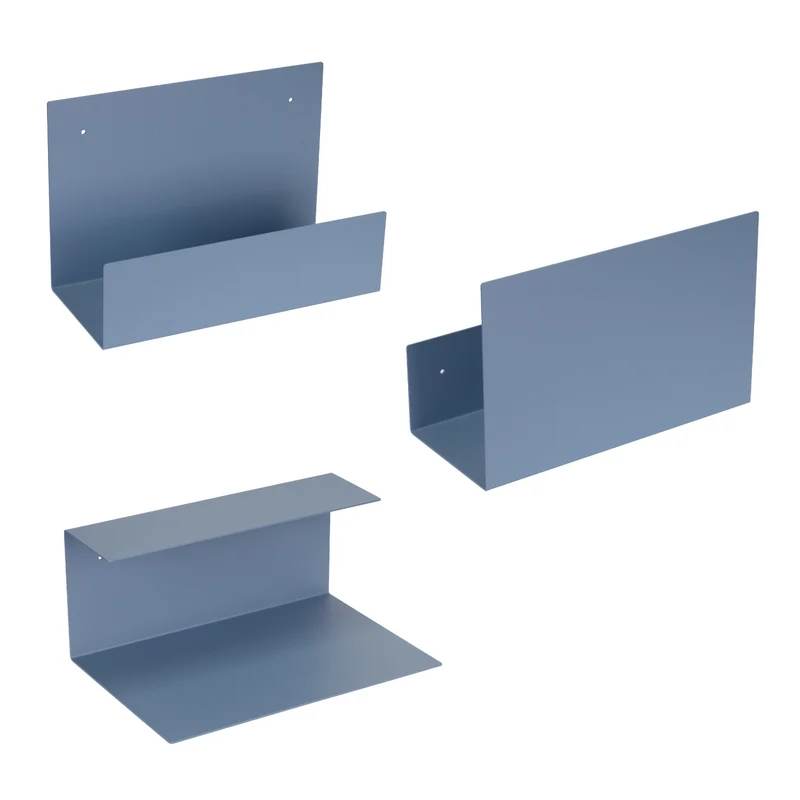 FALUN - set of three designer hanging shelves