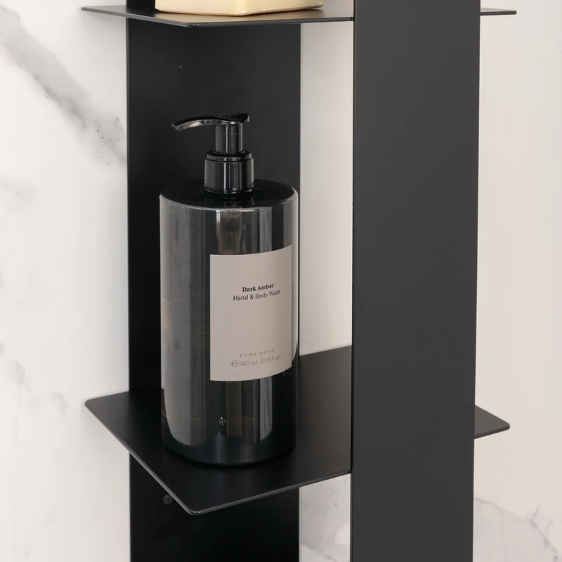 VISBY metal shelf for cosmetics