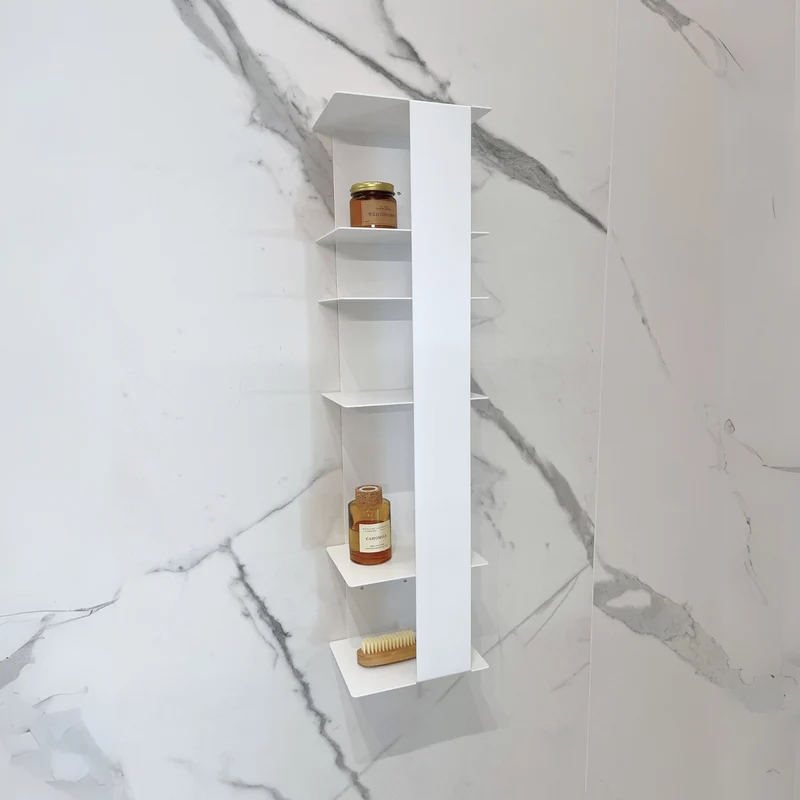 VISBY metal shelf for cosmetics