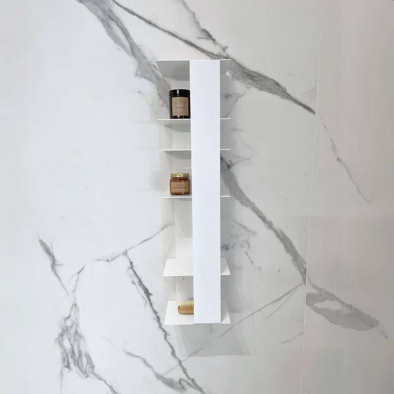 VISBY metal shelf for cosmetics