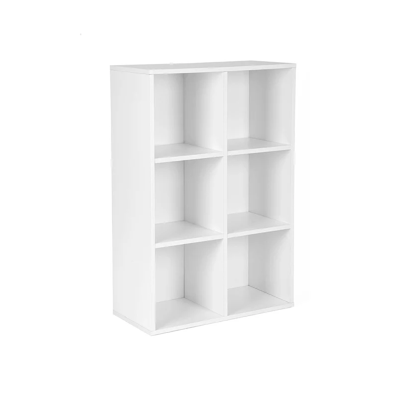 Bücherregal mit 6 Fächern