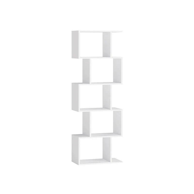 Bücherregal mit offenen Ebenen und stabilem freistehendem Design