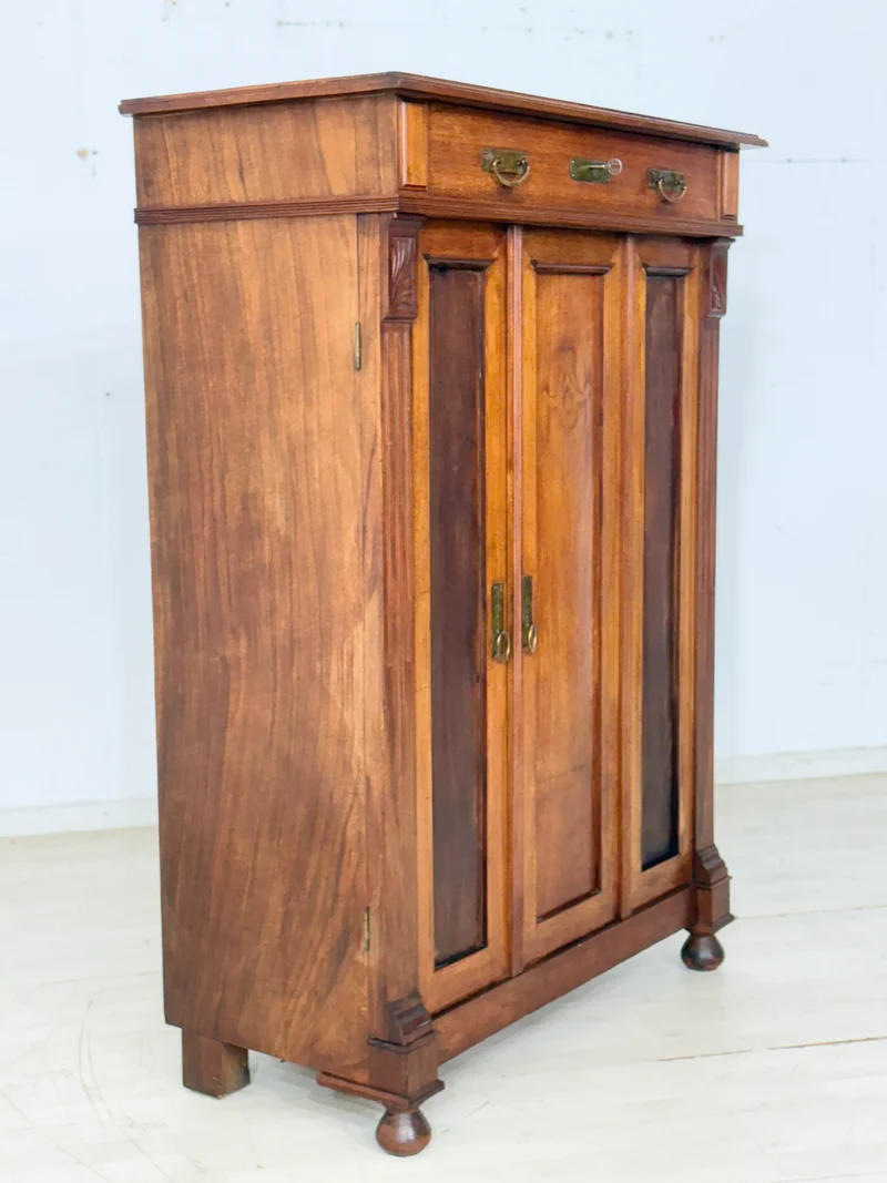 Schöner Antiker Gründerzeit Vertiko / Kommode / Schrank – um 1900