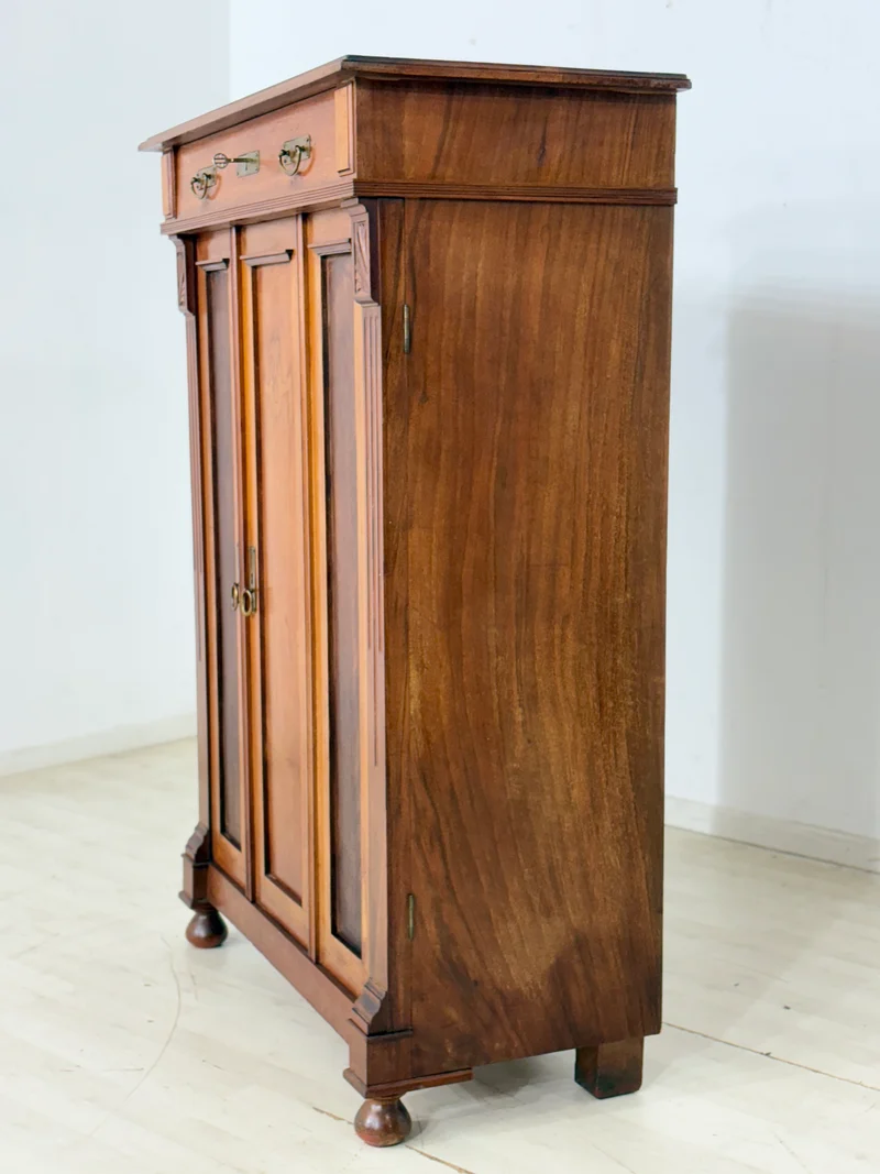 Schöner Antiker Gründerzeit Vertiko / Kommode / Schrank – um 1900