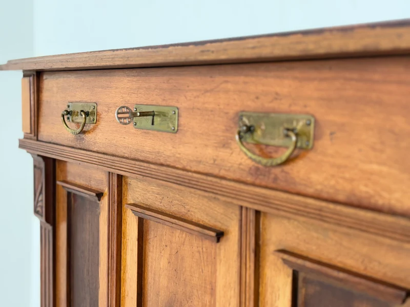 Schöner Antiker Gründerzeit Vertiko / Kommode / Schrank – um 1900
