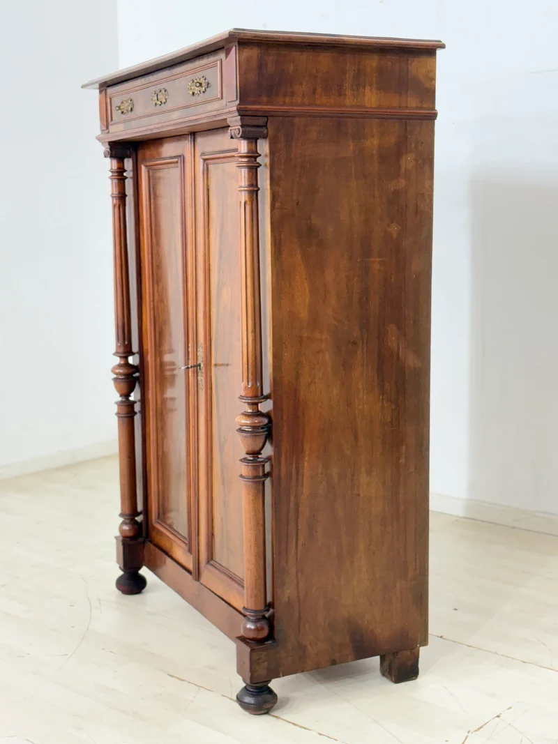Antikes Gründerzeit Vertiko / Kommode / Schrank – um 1900