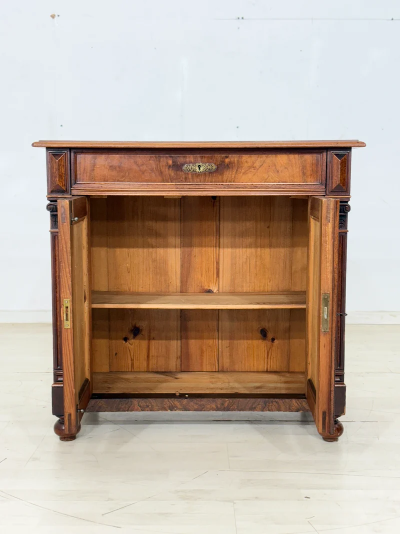 Sehr schöne Gründerzeit Kommode / Schrank / Wohnzimmerschrank um 1900