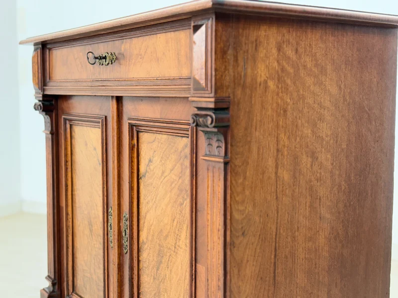 Sehr schöne Gründerzeit Kommode / Schrank / Wohnzimmerschrank um 1900