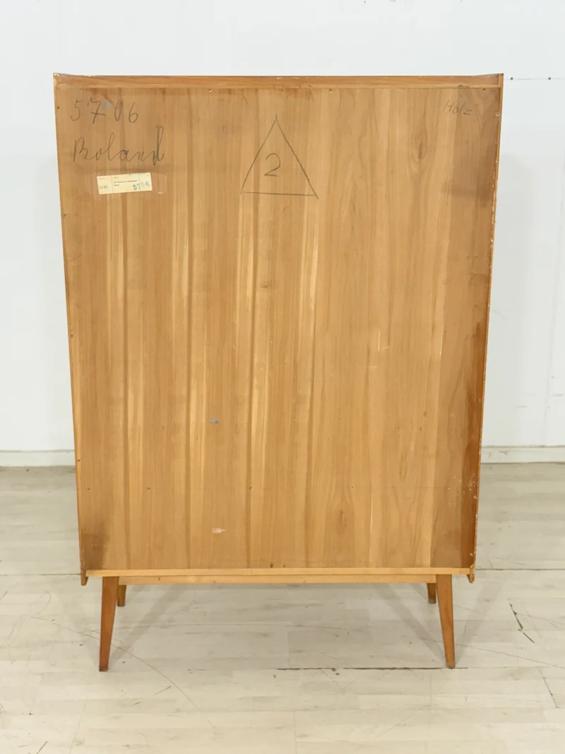 Vintage Schrank | Highboard | Mid-Century Fächerschrank | Wohnzimmerschrank