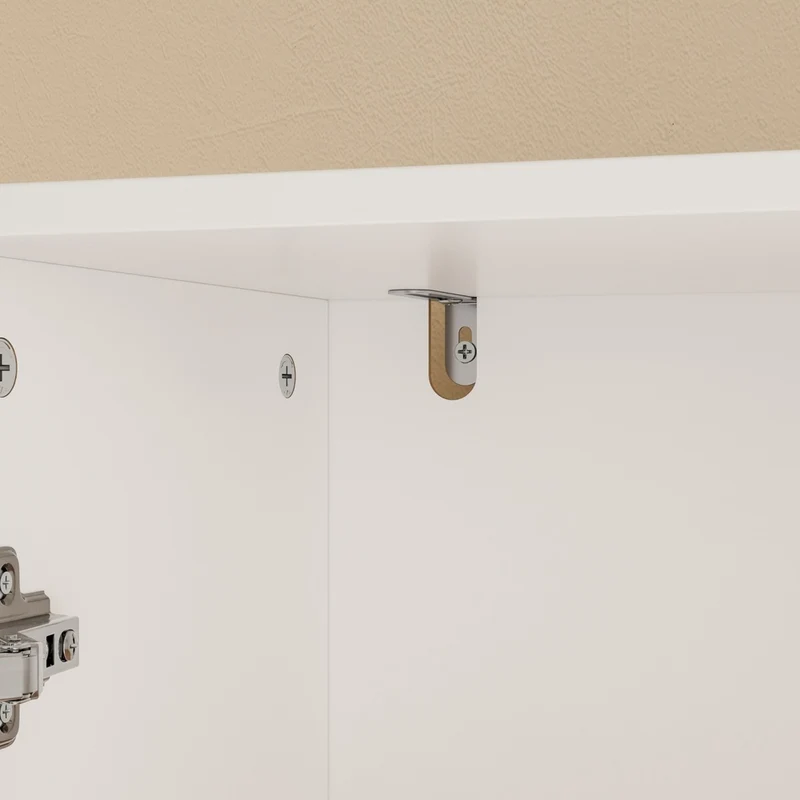 SoBuy | Badezimmer Hochschrank | Badezimmerschrank schmal mit Wäschekorb | Weiß | BZR241-E-W