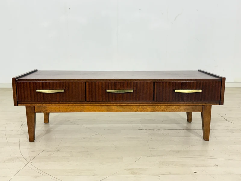 60er Jahre Lowboard Kommode Sideboard Wohnzimmerschrank Schrank Vintage