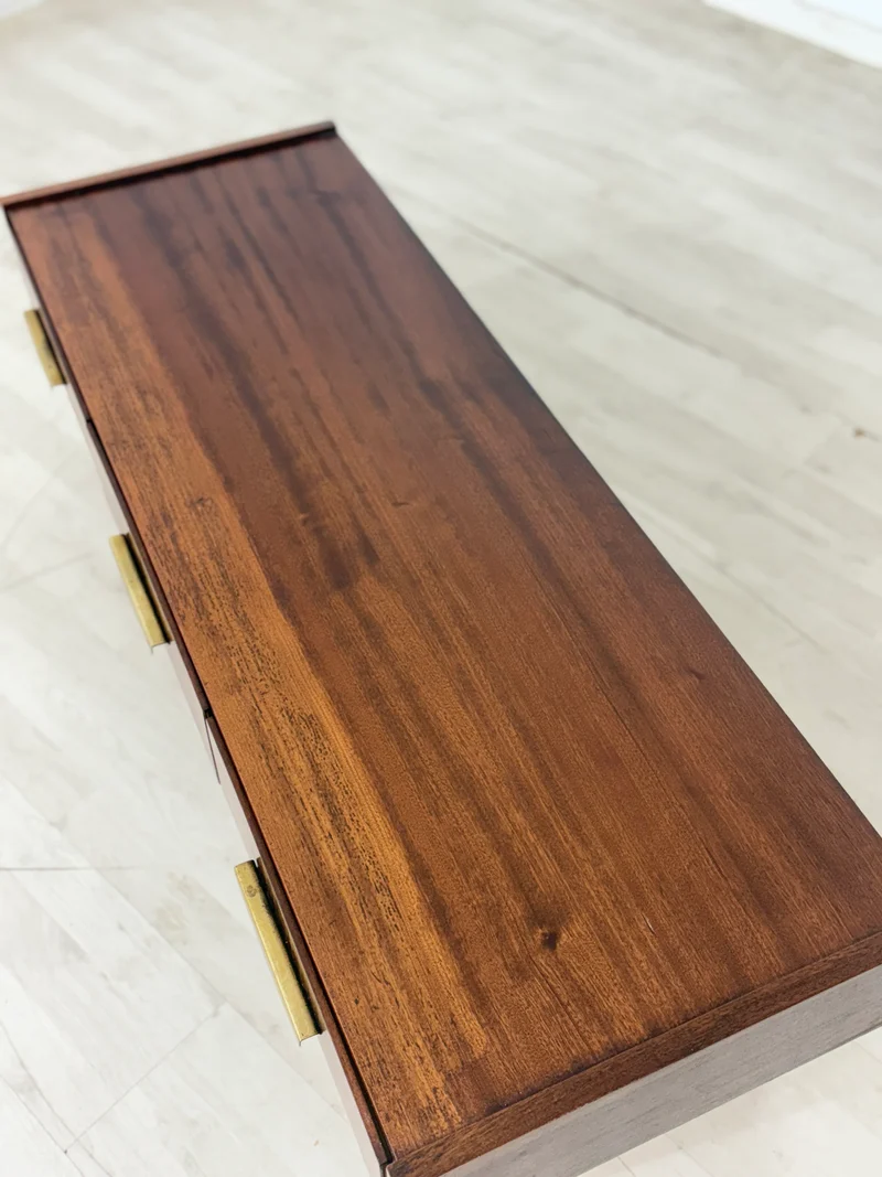 60er Jahre Lowboard Kommode Sideboard Wohnzimmerschrank Schrank Vintage