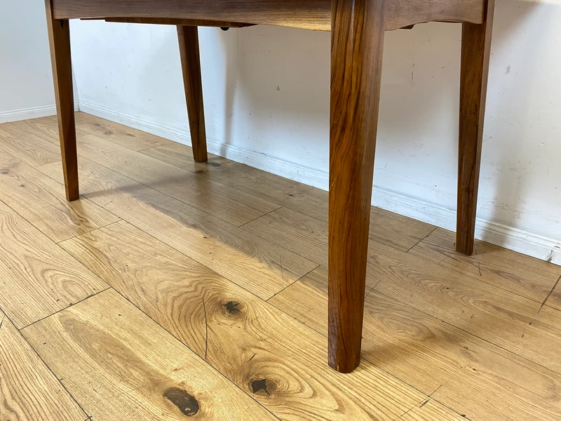 Formschöner ausziehbarer und höhenverstellbarer Mid-Century Multifunktionstisch in Palisander I Salontisch Esstisch Küchentisch Couchtisch Holztisch Vintage 50er 60er I
