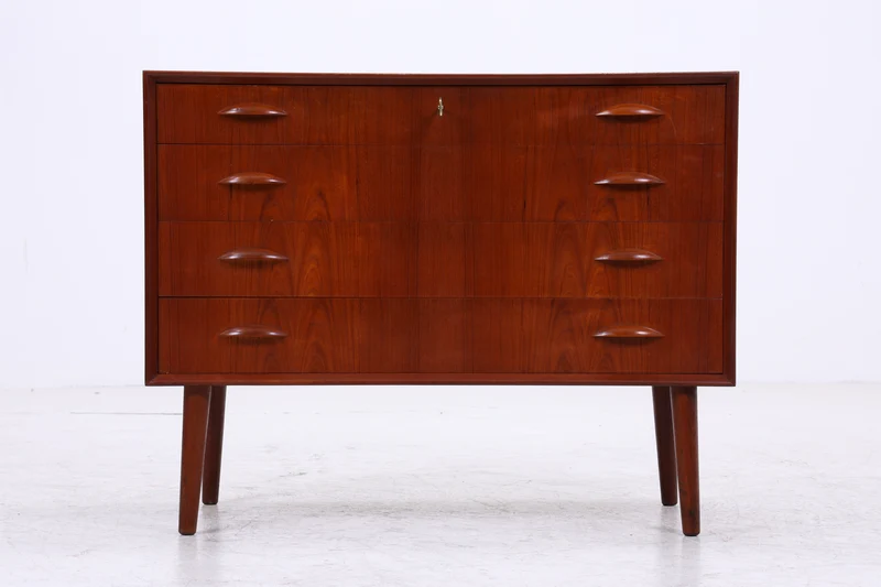 Johannes Sorth Teak Kommode | 4 Schubladen | Danish Design