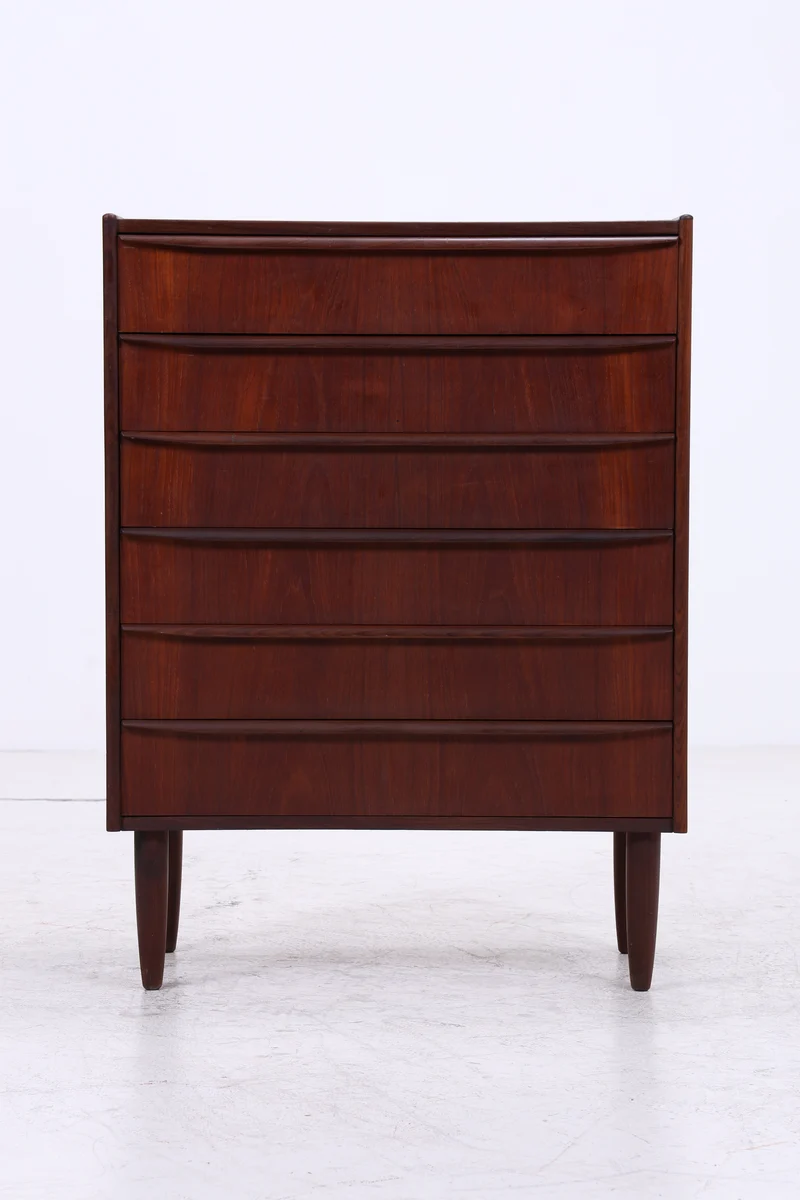 Vintage Teak Kommode | Mid Century Schubladenkommode | 60er Jahre
