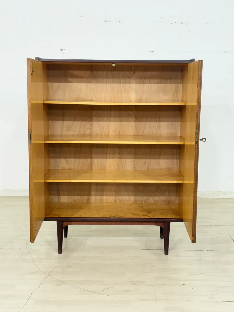 Dänischer Teak Wäscheschrank / Vintage Schrank / Mid Century Highboard