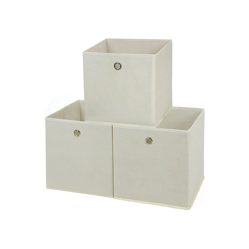 Aufbewahrungsboxen mit Fingerloch, Vliesstoff
