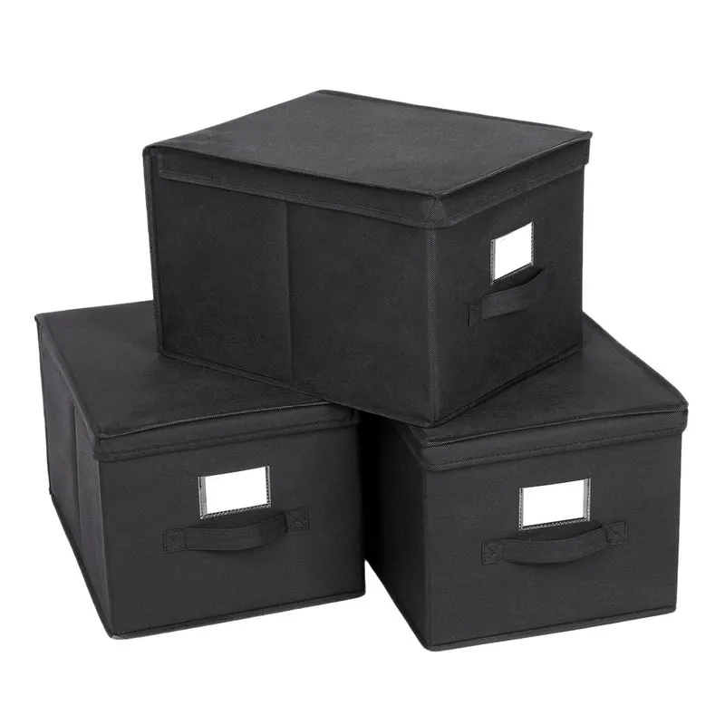 Faltbox mit Deckel, 3er-Set