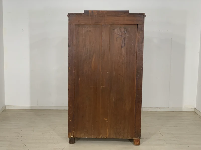Hochwertiger Biedermeier Schrank Fächerschrank um 1880