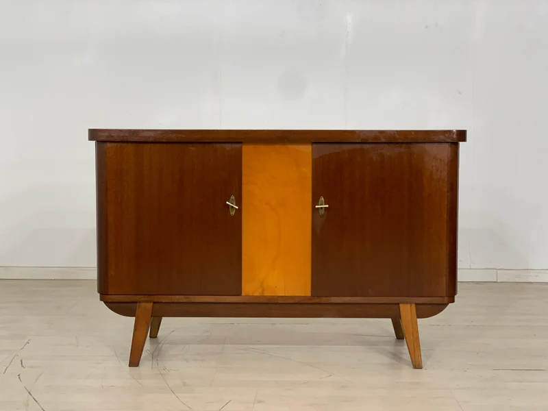 Mid Century Kommode Sideboard Schrank Vintage