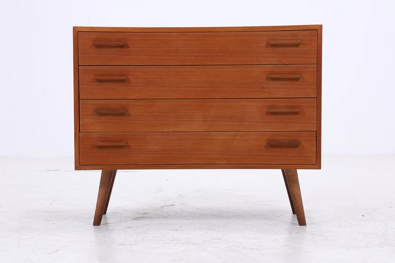 Vintage Teak Kommode von Kai Kristiansen | Mid Century Schrank | 4 Schubladen