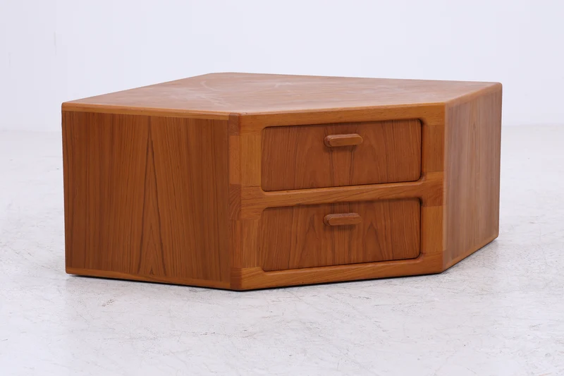Vintage Dyrlund Teak Eckkommode | Danish Design | Mid Century Kommode