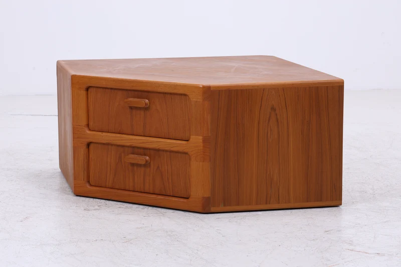 Vintage Dyrlund Teak Eckkommode | Danish Design | Mid Century Kommode