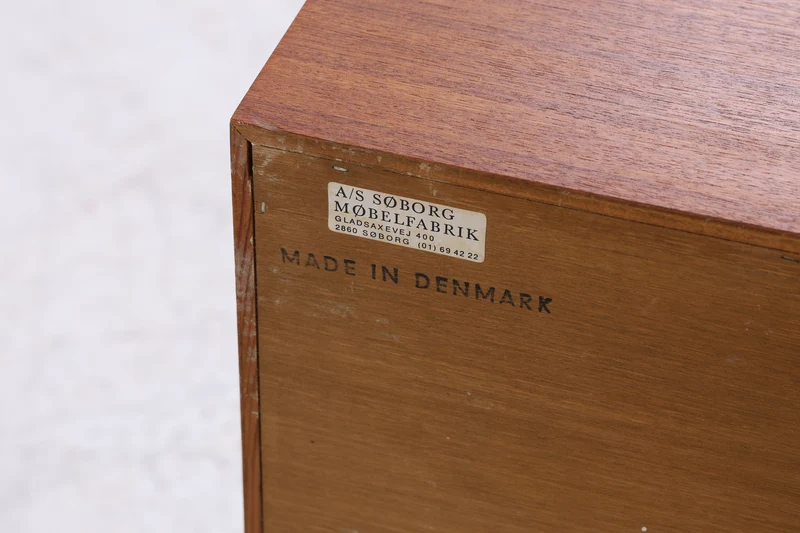Vintage Teak Kommode von Børge Mogensen | Mid Century Teak Schrank | Danish Design