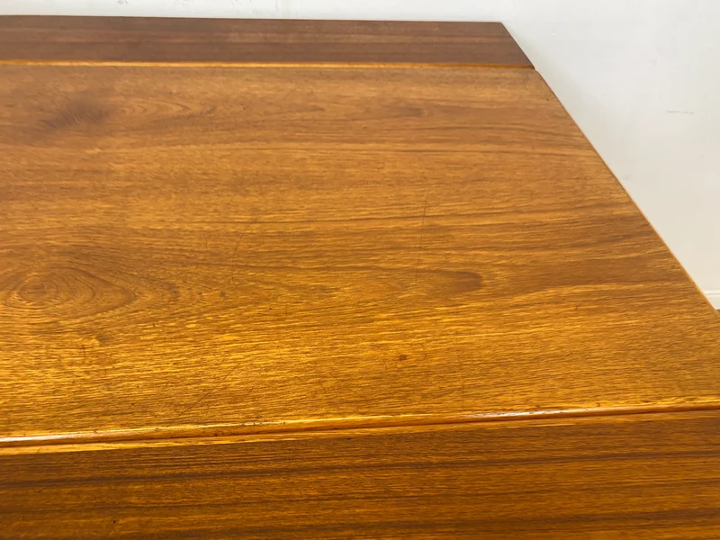 Stilvoller skandinavischer Designer Salontisch Trioh von Kai Kristiansen I auszieh- und höhenverstellbar I Teakholz I Wohnzimmertisch Couchtisch Esstisch Tisch Danish Design Mid-Century Vintage I