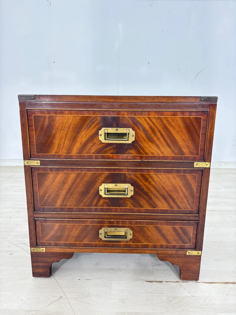 English Kolinalstil-Kommode / Barschrank / Anrichte-Mahagoni / Minibar