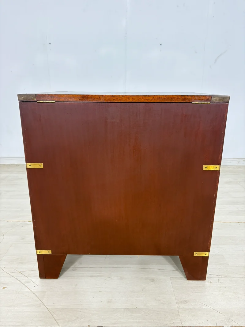 English Kolinalstil-Kommode / Barschrank / Anrichte-Mahagoni / Minibar