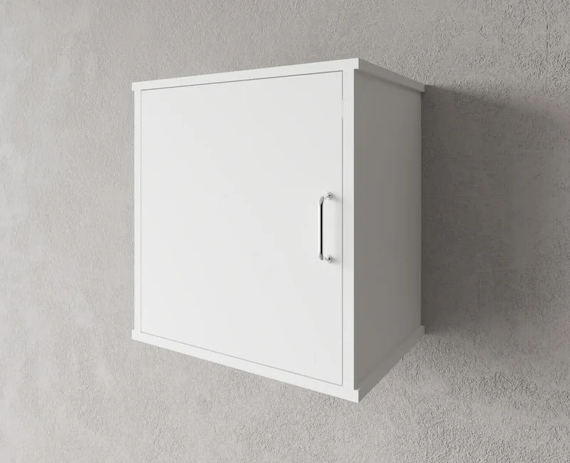 Pensile per Composizione Lavanderia in PVC, Kit Completo 45x34 cm, Modello Garden, Ideale per Spazi Funzionali