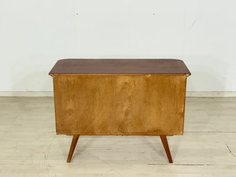 Mid-Century Kommode / Sideboard / Vintage Barschrank – 60er Jahre