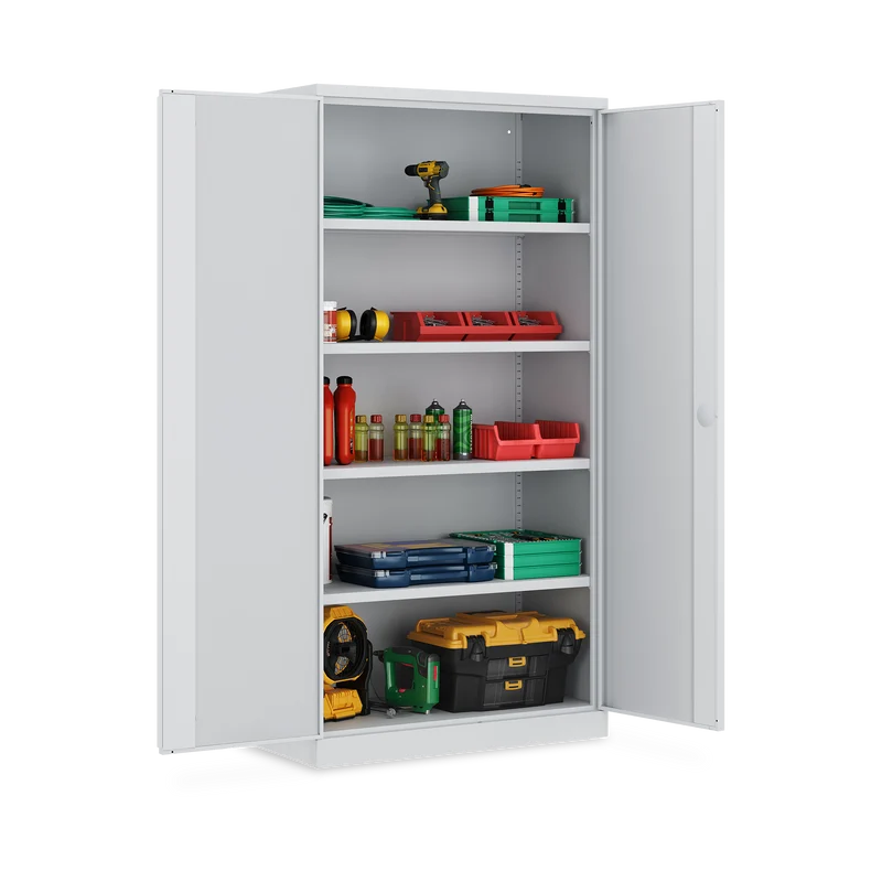 Schwerlastschrank (150 kg) mit 4 Böden (1000 x 665 x 1945 mm)
