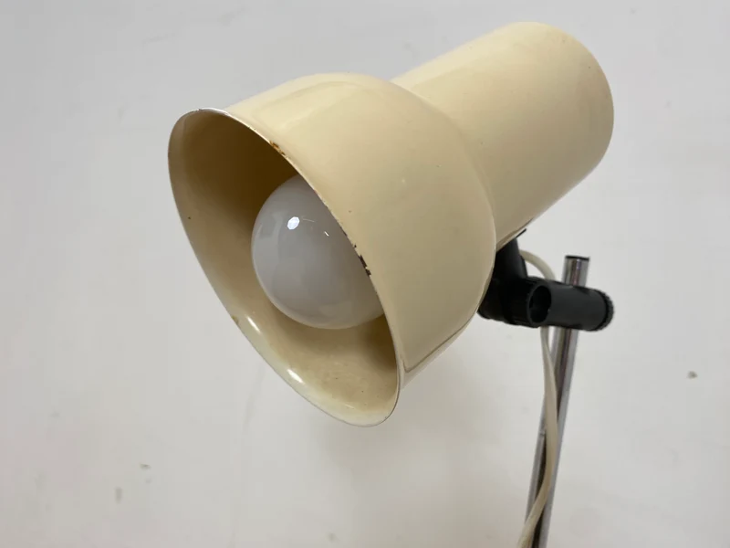 Skandinavische Space Age Stehlampe von Nordlux in Weiß mit zwei verstellbaren Leuchten I Stehleuchte Lampe Leselampe Licht Pop Art Retro Vintage Mid-Century 60er 70er I