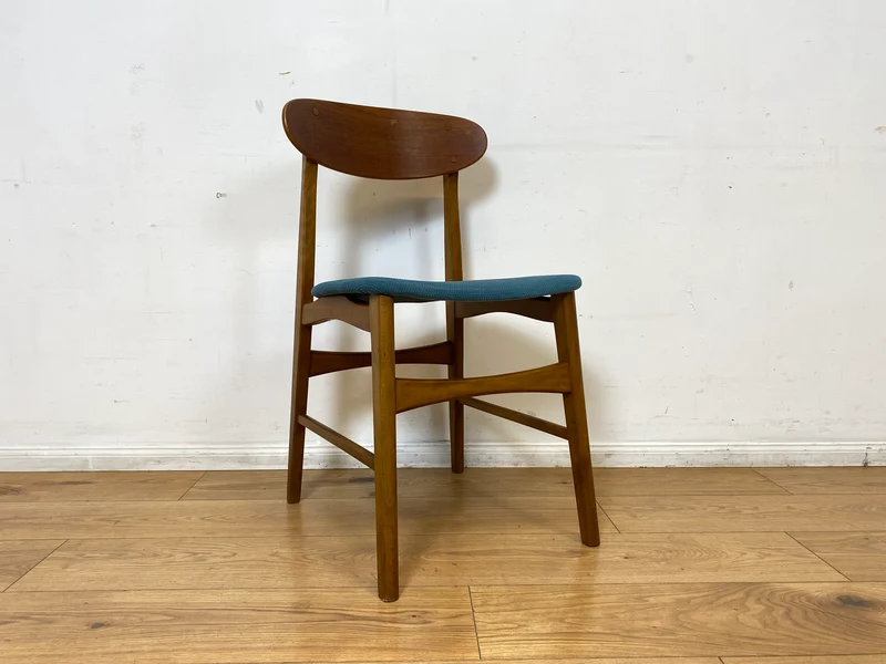 I IKEA war mal stilvoll & hochwertig I 4er Set 60er Jahre Ikea Atlas Stühle aus Teakholz I Esszimmerstühle Holzstühle Küchenstühle Chairs Skandinavisch Mid-Century Vintage I