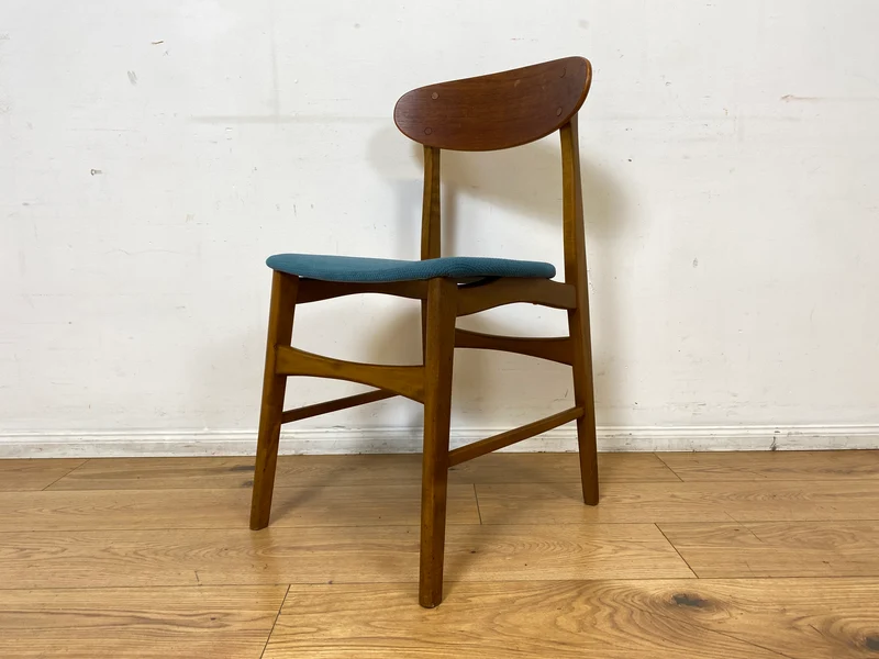 I IKEA war mal stilvoll & hochwertig I 4er Set 60er Jahre Ikea Atlas Stühle aus Teakholz I Esszimmerstühle Holzstühle Küchenstühle Chairs Skandinavisch Mid-Century Vintage I