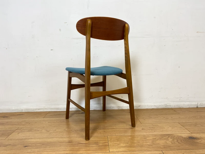 I IKEA war mal stilvoll & hochwertig I 4er Set 60er Jahre Ikea Atlas Stühle aus Teakholz I Esszimmerstühle Holzstühle Küchenstühle Chairs Skandinavisch Mid-Century Vintage I