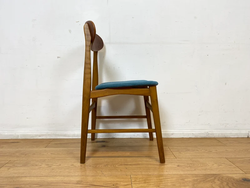 I IKEA war mal stilvoll & hochwertig I 4er Set 60er Jahre Ikea Atlas Stühle aus Teakholz I Esszimmerstühle Holzstühle Küchenstühle Chairs Skandinavisch Mid-Century Vintage I